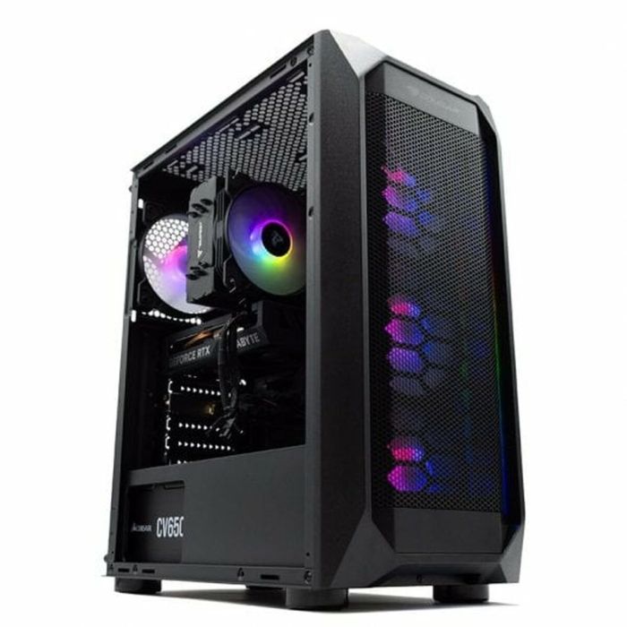 Bordsdator PcCom Ready Nvidia Geforce RTX 4060 Intel Core i5-12400F 16 GB RAM 1 TB SSD